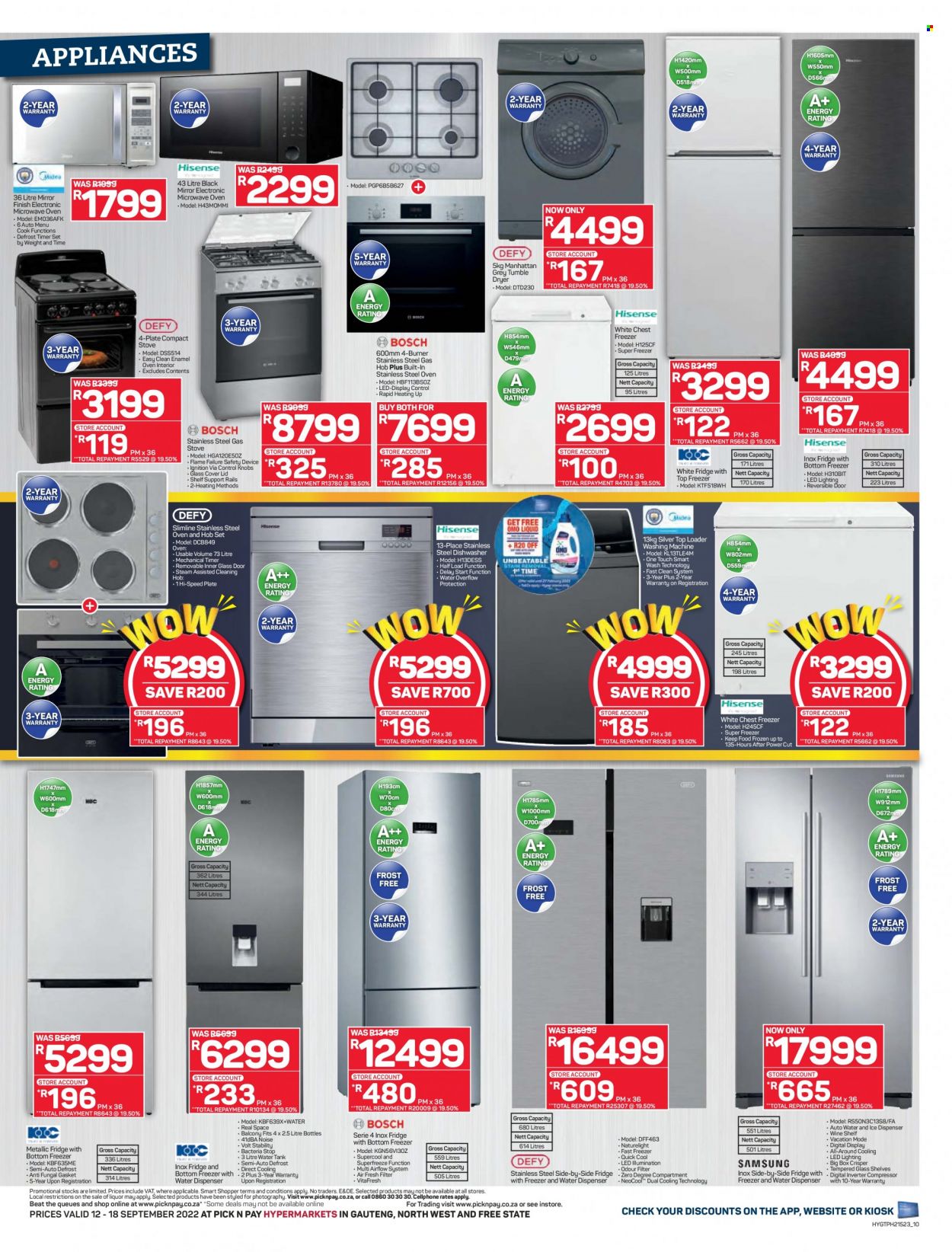 Pick n Pay Hypermarket specials - 12/09/2022 - 18/09/2022. Page 10
