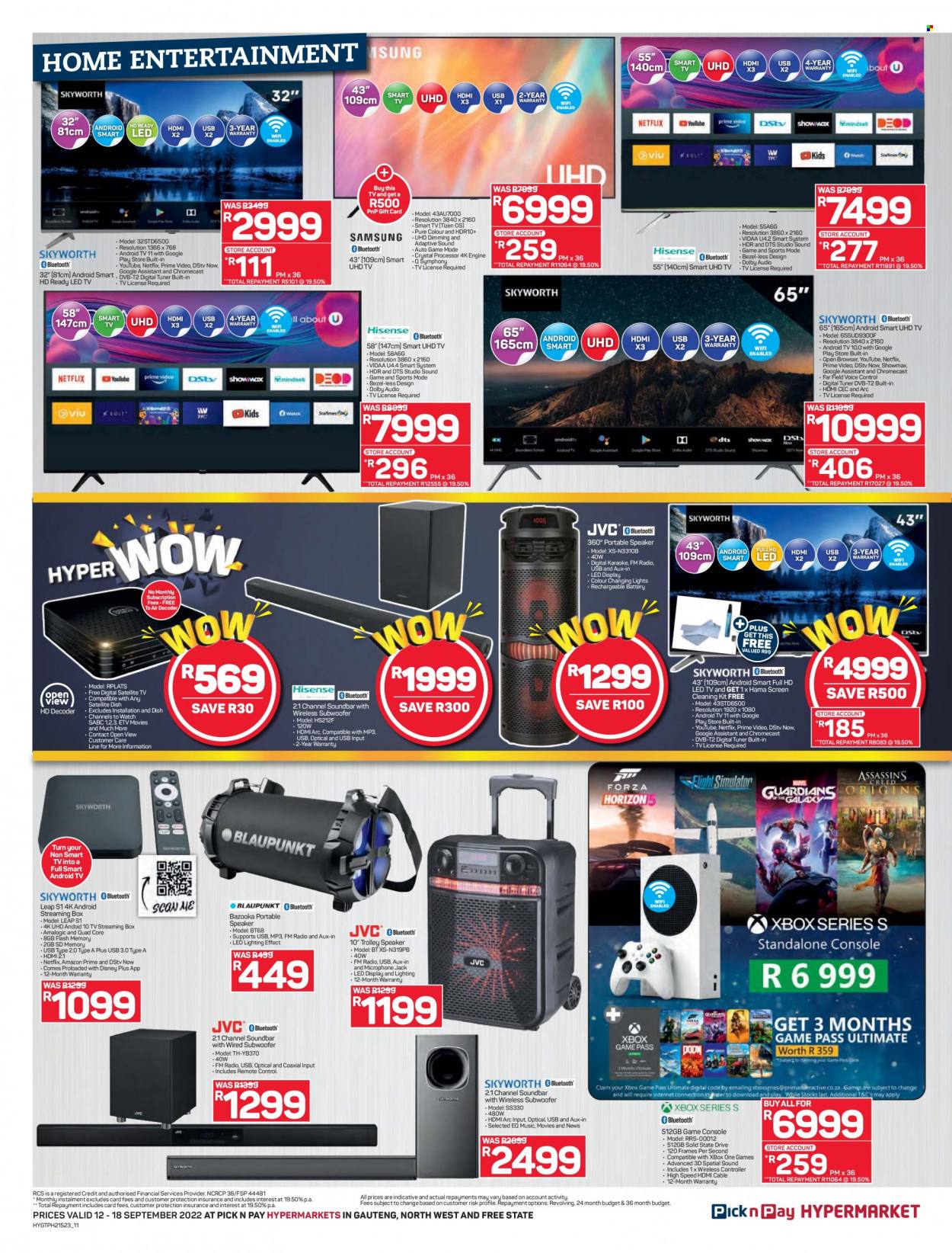 Pick n Pay Hypermarket specials - 12/09/2022 - 18/09/2022. Page 11