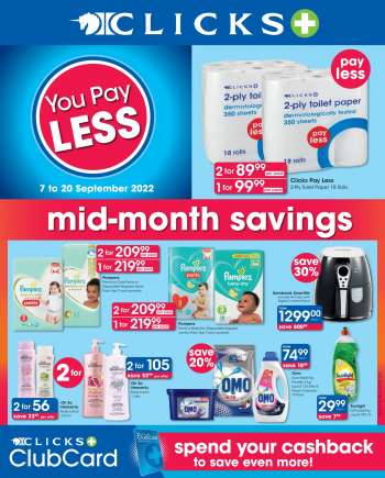 Clicks catalogue  - 07/09/2022 - 20/09/2022.