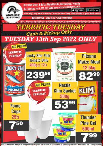 Advance Cash & Carry catalogue  - 13/09/2022 - 13/09/2022.