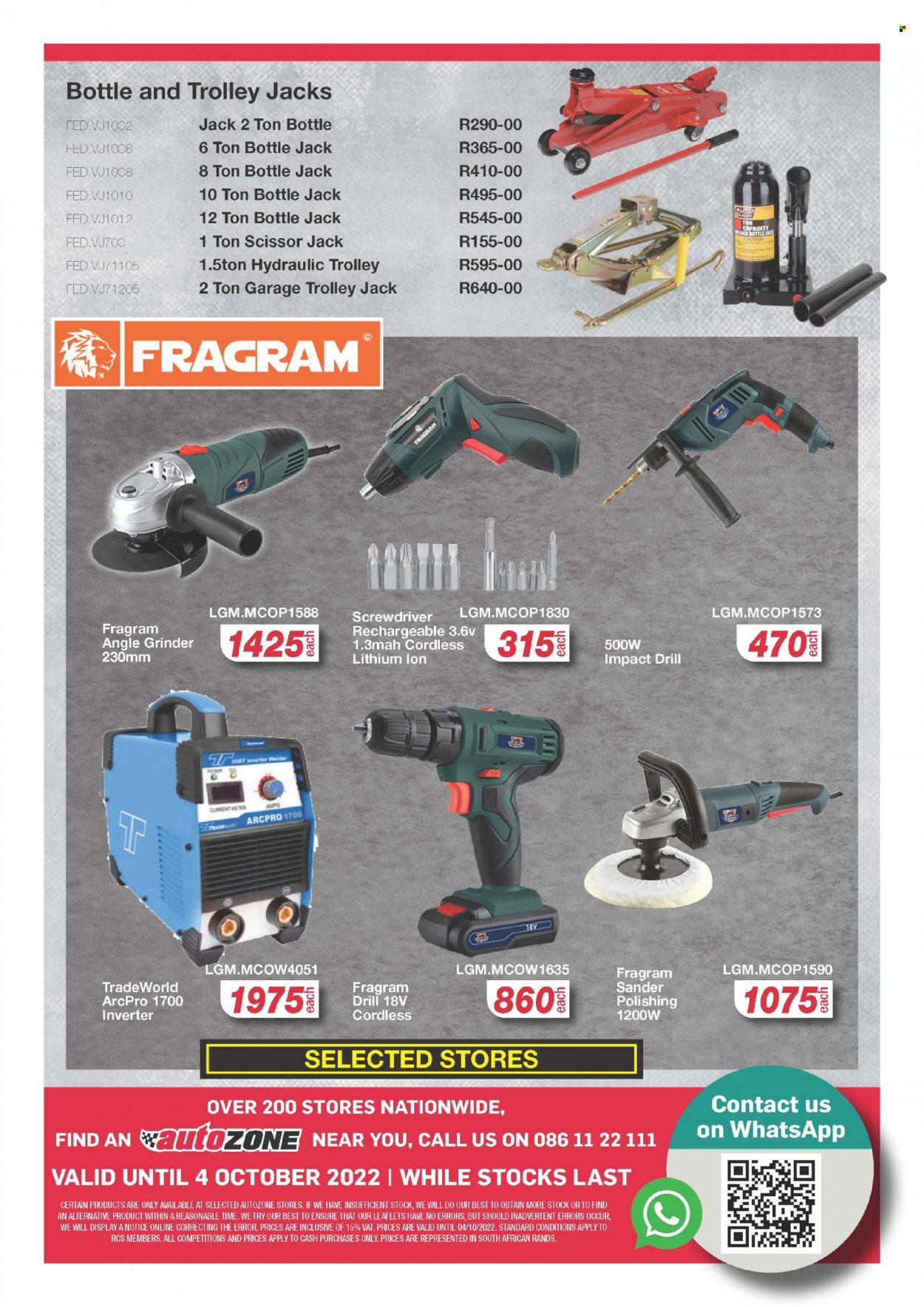 AutoZone specials - 13/09/2022 - 04/10/2022. Page 3
