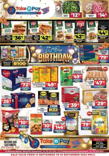 Take n Pay catalogue  - 13/09/2022 - 18/09/2022.
