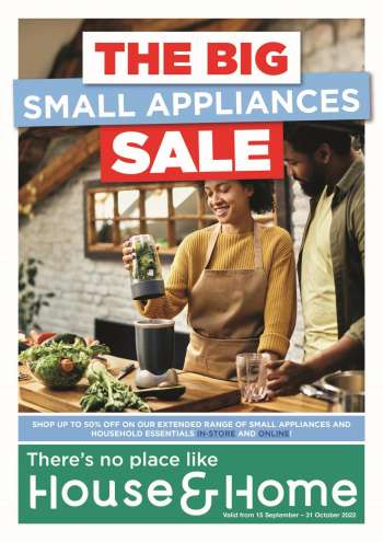 House & Home catalogue  - 15/09/2022 - 31/10/2022.