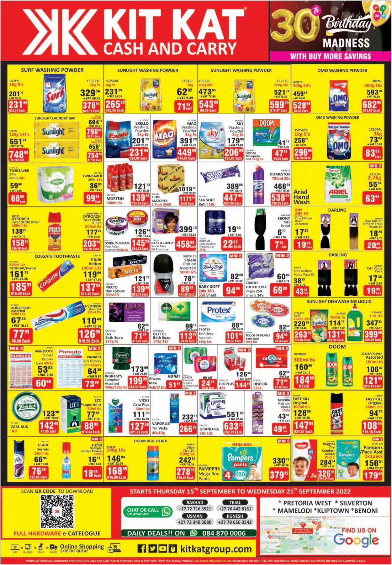 Kit Kat Cash & Carry specials - 15/09/2022 - 21/09/2022. Page 3