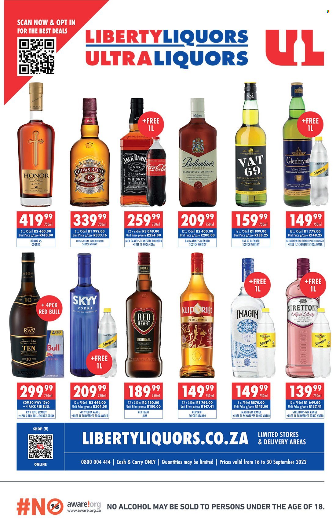 Liberty Liquors specials - 16/09/2022 - 30/09/2022. Page 1