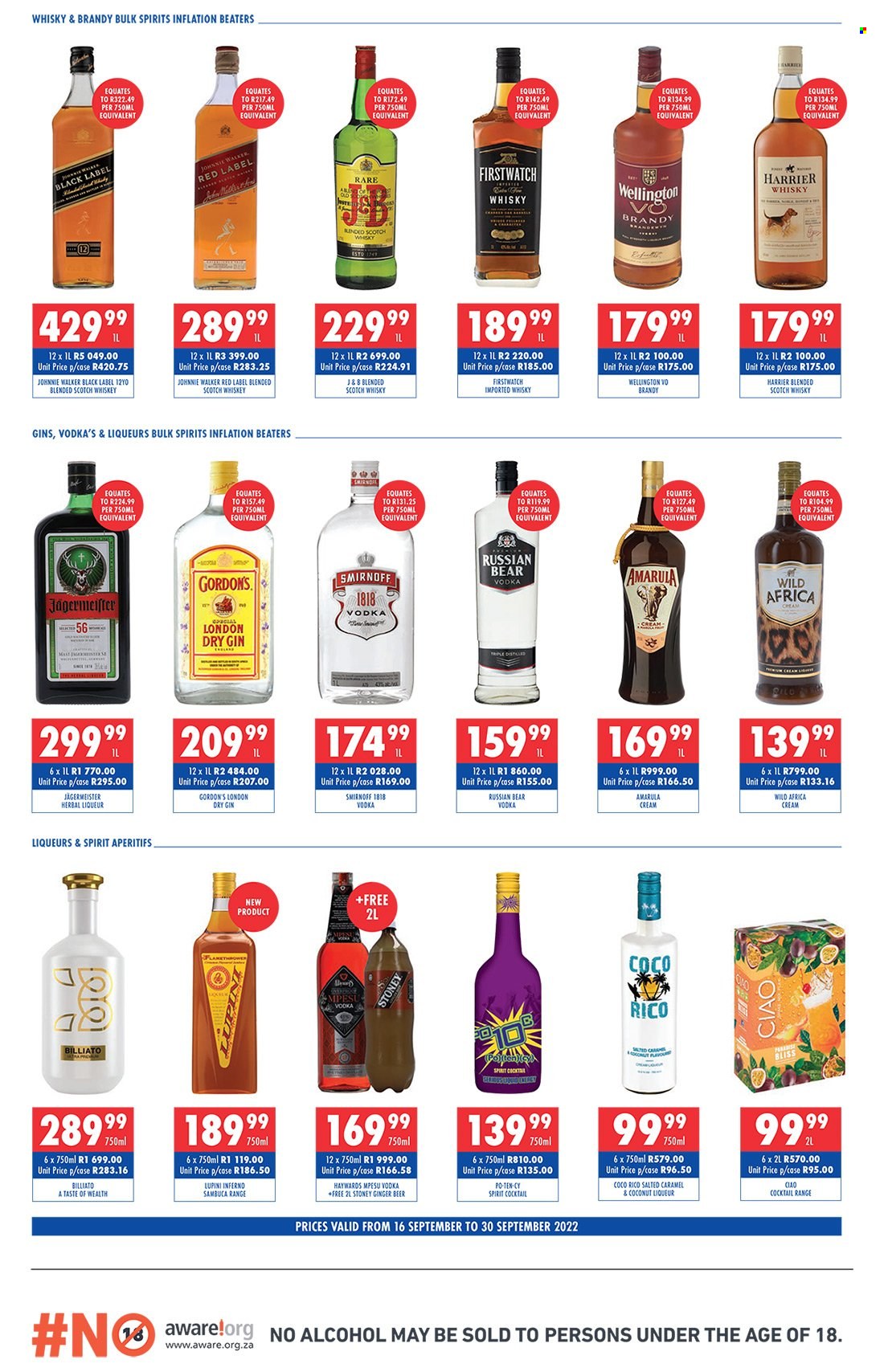 Liberty Liquors specials - 16/09/2022 - 30/09/2022. Page 2