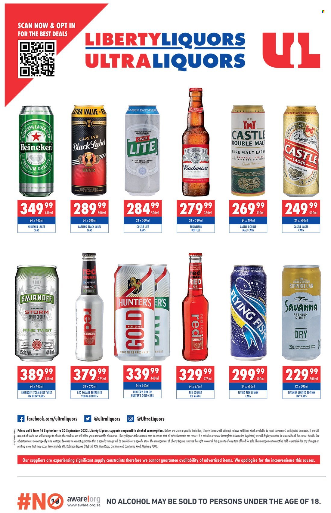 Liberty Liquors specials - 16/09/2022 - 30/09/2022. Page 4