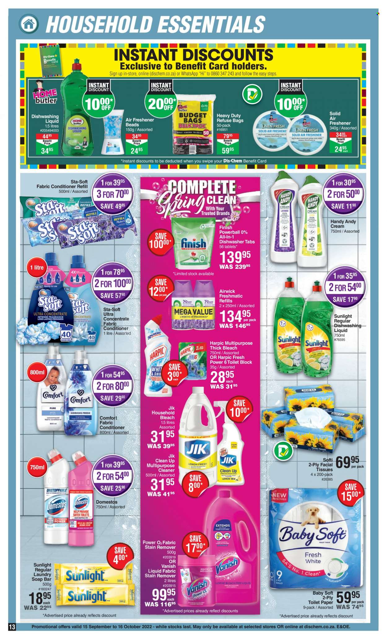 Dis-Chem specials - 15/09/2022 - 16/10/2022. Page 13
