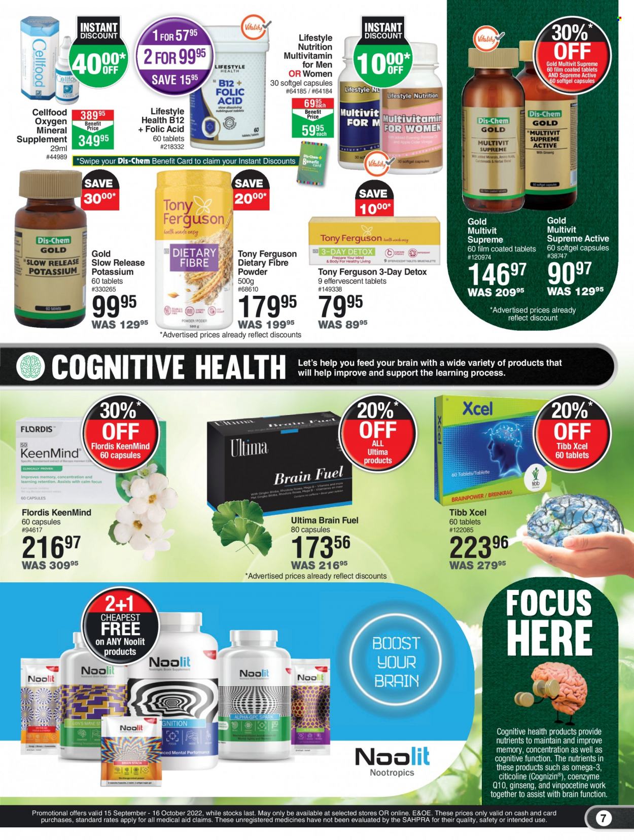 Dis-Chem specials - 15/09/2022 - 16/10/2022. Page 7