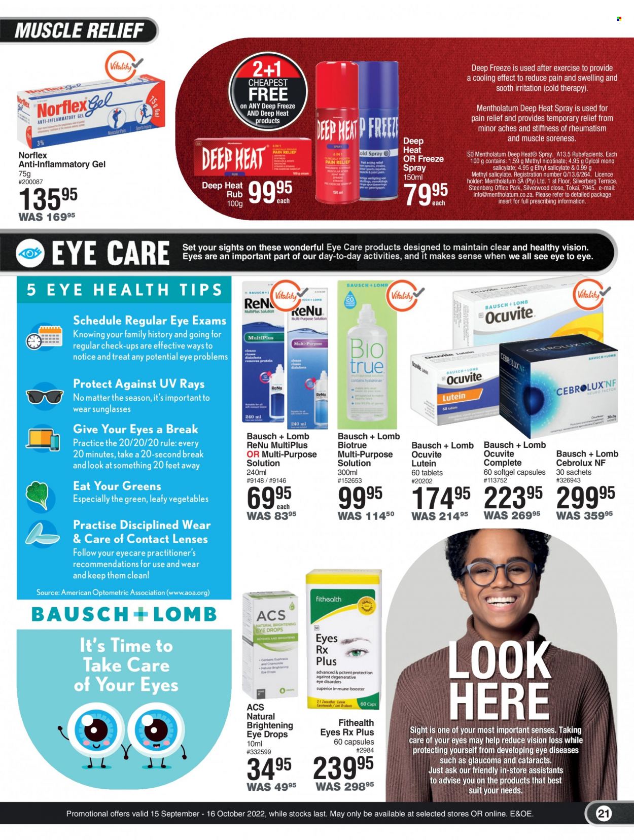 Dis-Chem specials - 15/09/2022 - 16/10/2022. Page 21