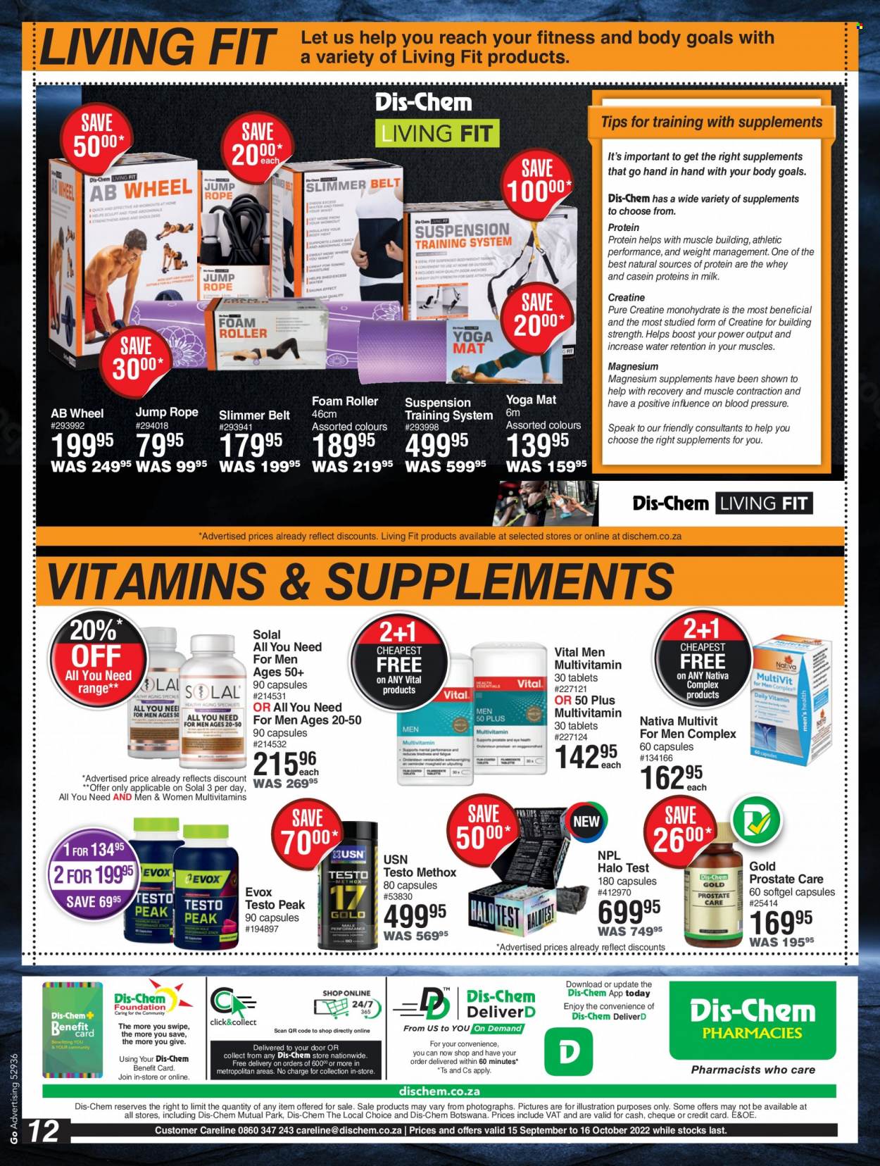 Dis-Chem specials - 15/09/2022 - 16/10/2022. Page 12