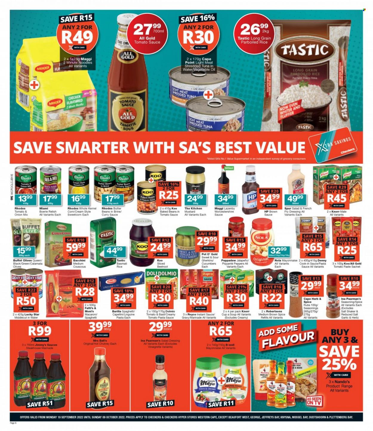 Checkers specials - 19/09/2022 - 09/10/2022. Page 6