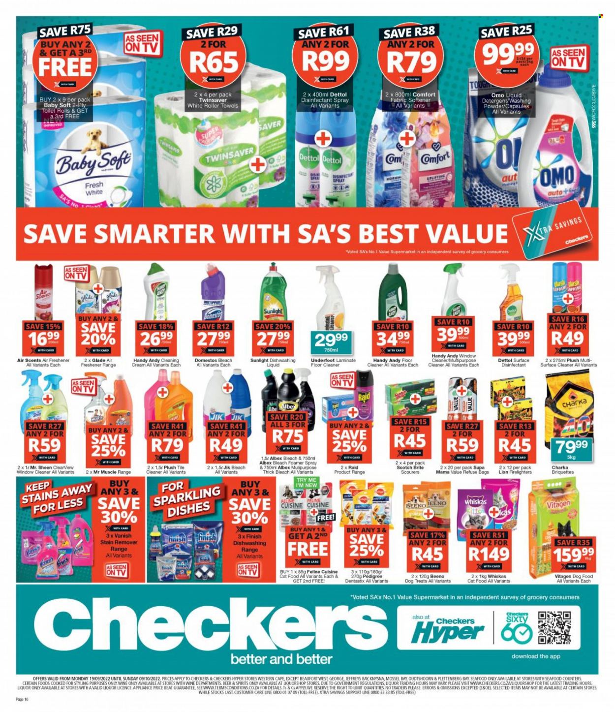 Checkers specials - 19/09/2022 - 09/10/2022. Page 16