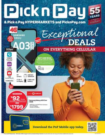 Pick n Pay catalogue  - 19/09/2022 - 30/10/2022.