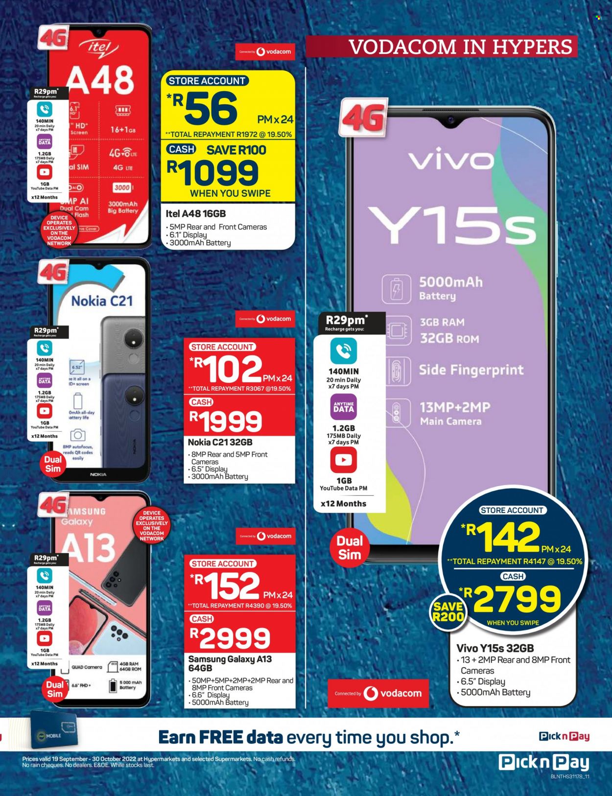 Pick n Pay specials - 19/09/2022 - 30/10/2022. Page 11
