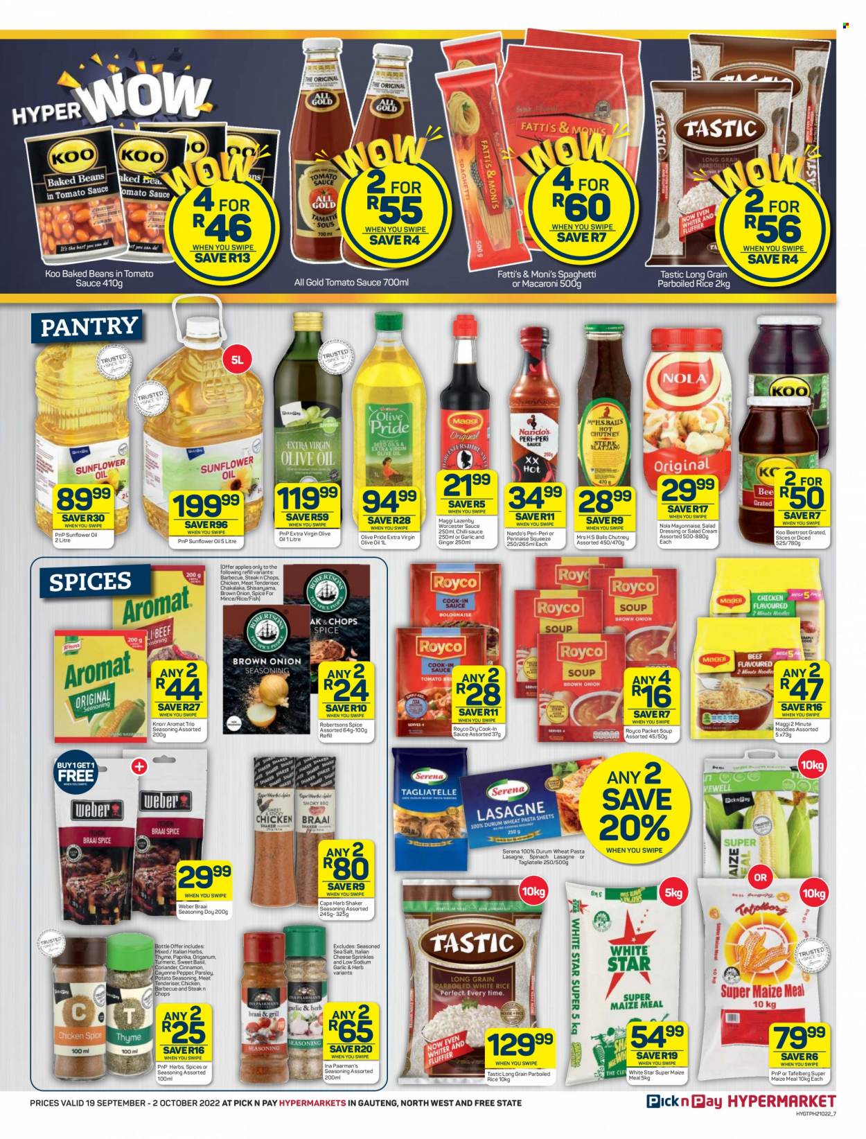 Pick n Pay Hypermarket specials - 19/09/2022 - 02/10/2022. Page 7