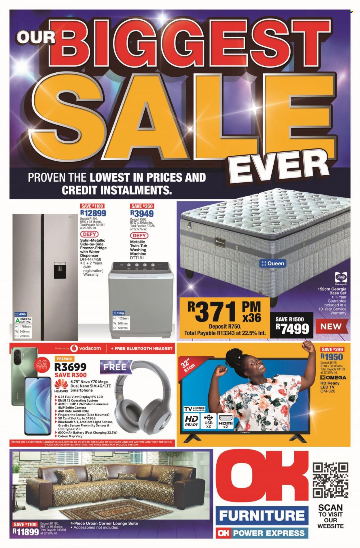 OK Furniture specials - 19/09/2022 - 27/09/2022. Page 1