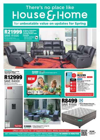 House & Home catalogue  - 19/09/2022 - 27/09/2022.