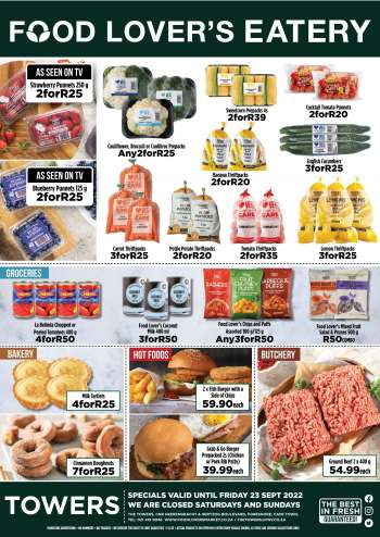 Food Lover's Market catalogue  - 20/09/2022 - 23/09/2022.