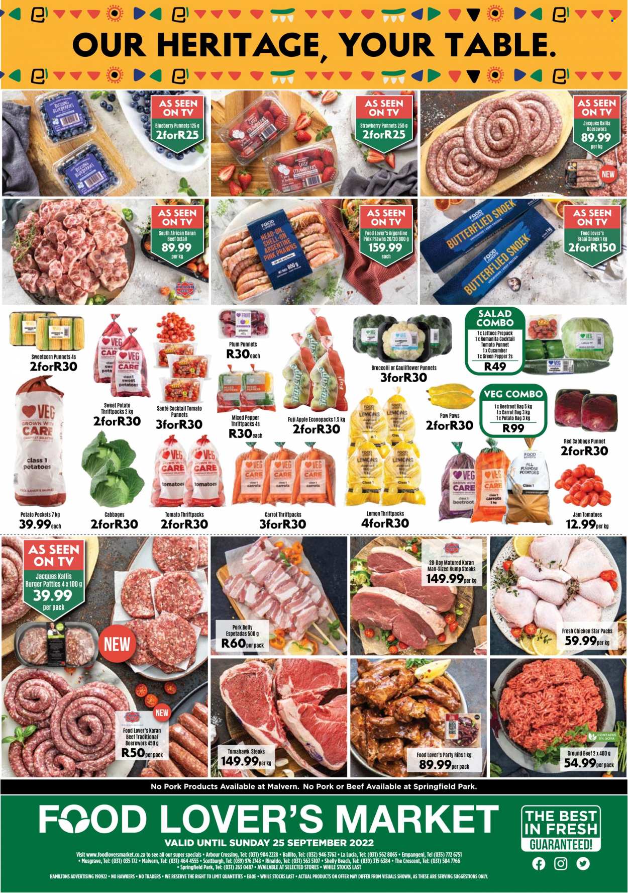 Food Lover's Market specials - 20/09/2022 - 25/09/2022. Page 1