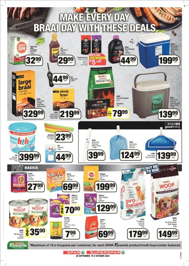 SPAR specials - 20/09/2022 - 02/10/2022. Page 15