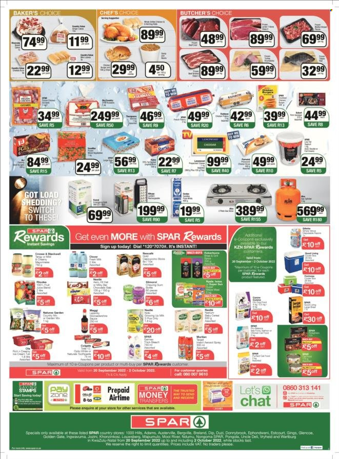 SPAR specials - 20/09/2022 - 02/10/2022. Page 3