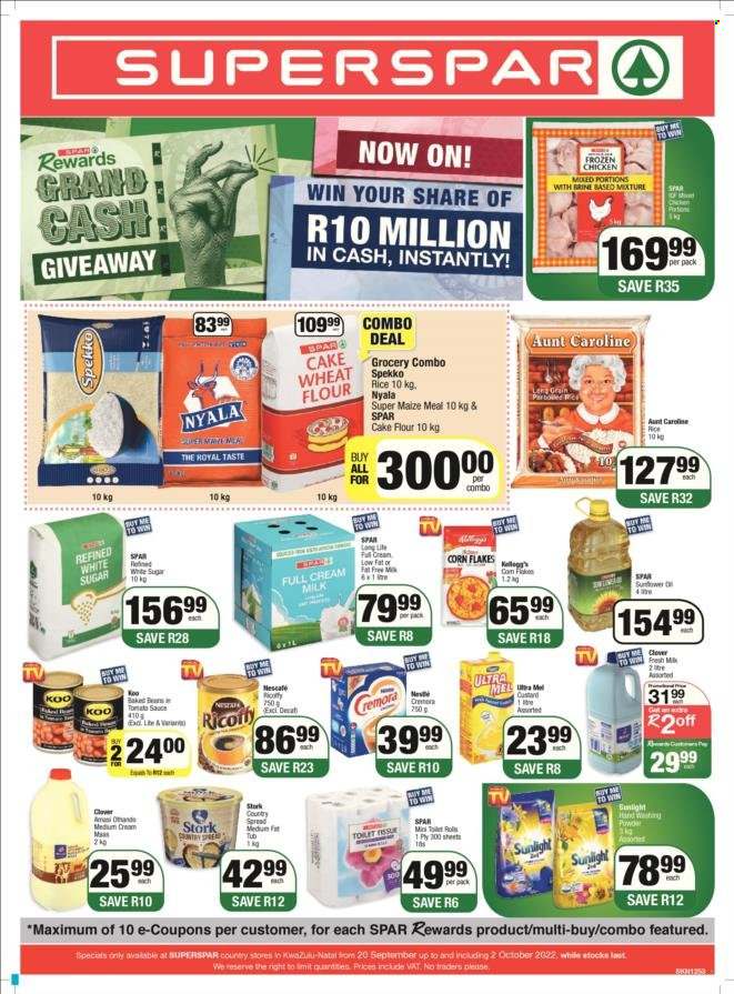 SPAR specials - 20/09/2022 - 02/10/2022. Page 1