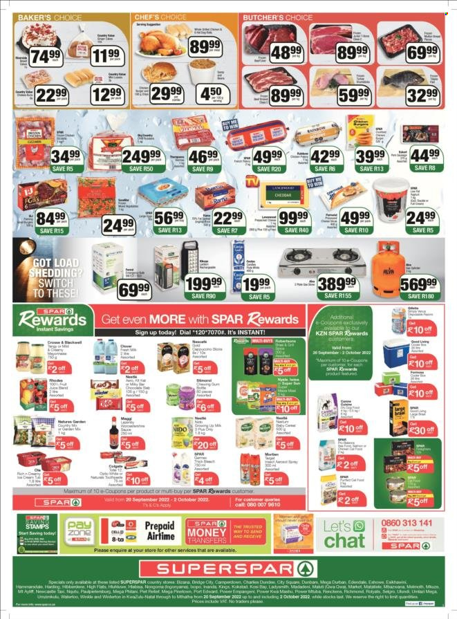 SPAR specials - 20/09/2022 - 02/10/2022. Page 3