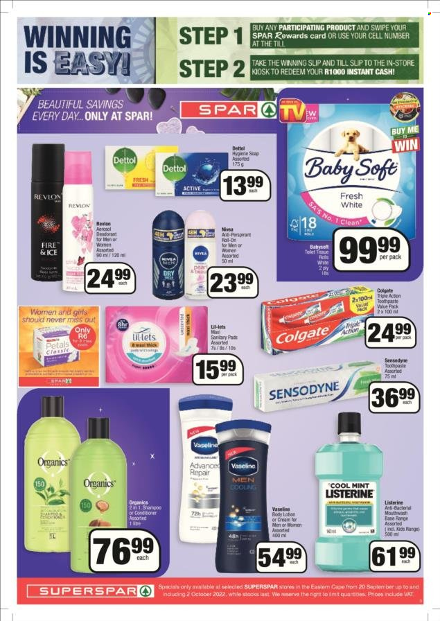 SPAR specials - 20/09/2022 - 02/10/2022. Page 3