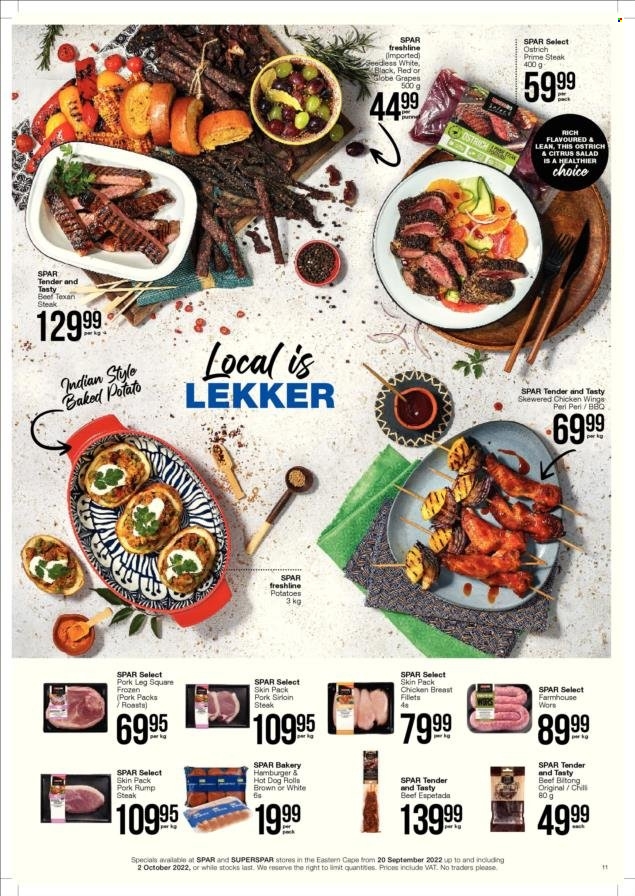 SPAR specials - 20/09/2022 - 02/10/2022. Page 11