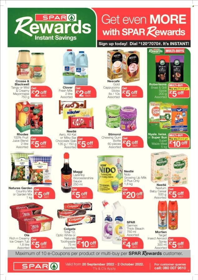 SPAR specials - 20/09/2022 - 02/10/2022. Page 13