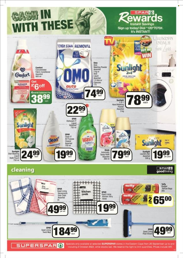 SPAR specials - 20/09/2022 - 02/10/2022. Page 15