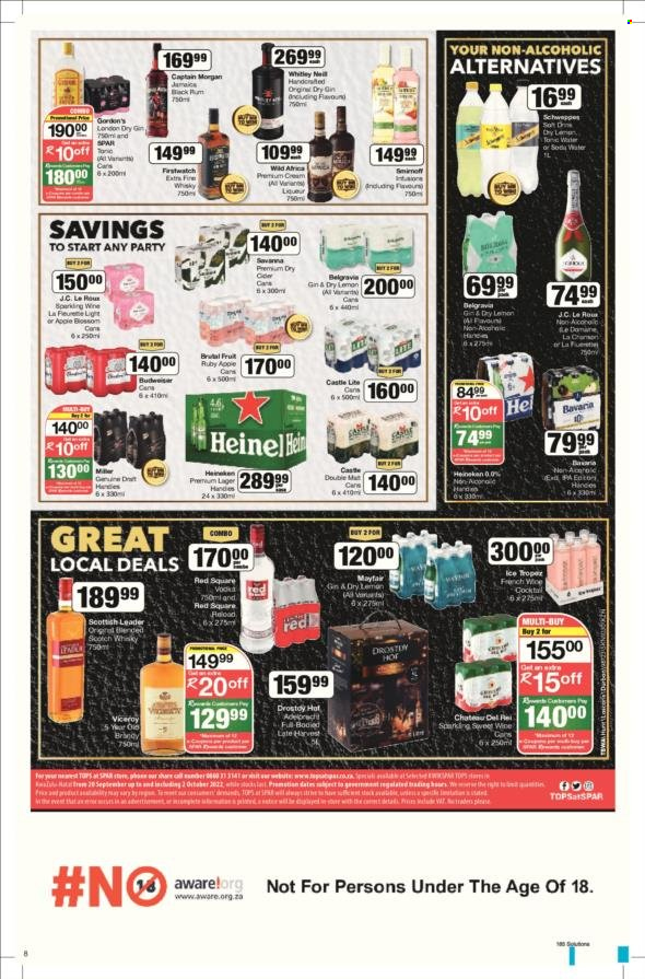 SPAR specials - 20/09/2022 - 02/10/2022. Page 8