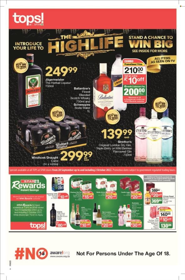 SPAR specials - 20/09/2022 - 02/10/2022. Page 4