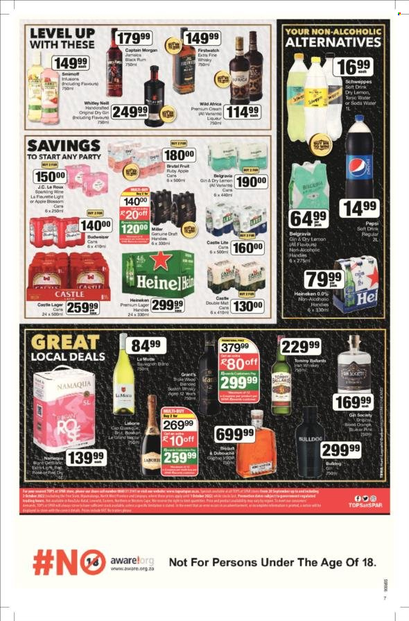 SPAR specials - 20/09/2022 - 02/10/2022. Page 7