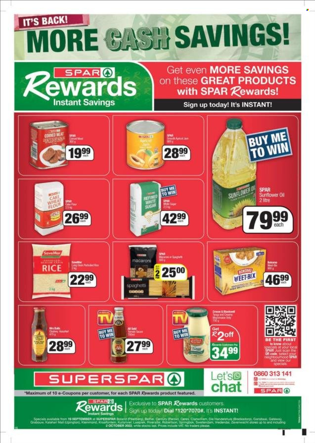 SPAR specials - 19/09/2022 - 02/10/2022. Page 9