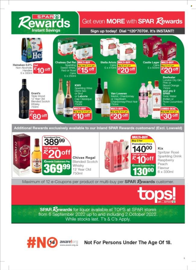 TOPS at SPAR specials - 20/09/2022 - 02/10/2022. Page 5