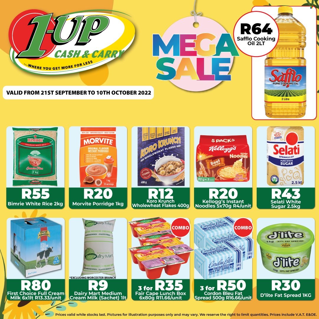 1UP Cash & Carry specials - 21/09/2022 - 10/10/2022. Page 1