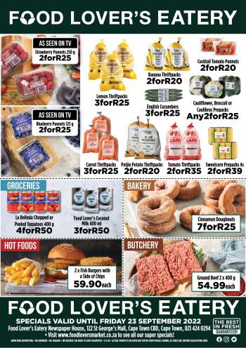 Food Lover's Market catalogue  - 21/09/2022 - 23/09/2022.