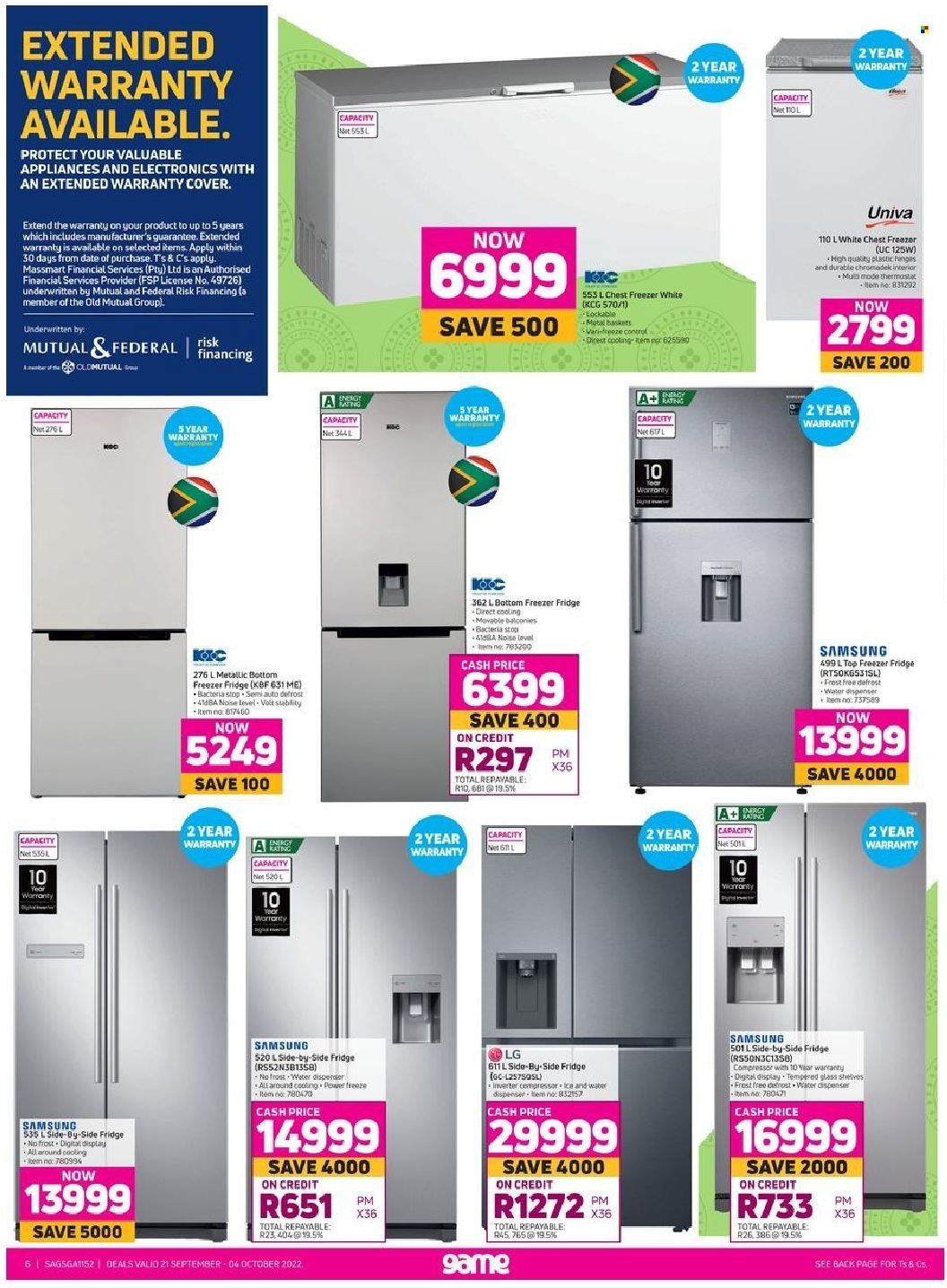 Game specials - 21/09/2022 - 04/10/2022. Page 6