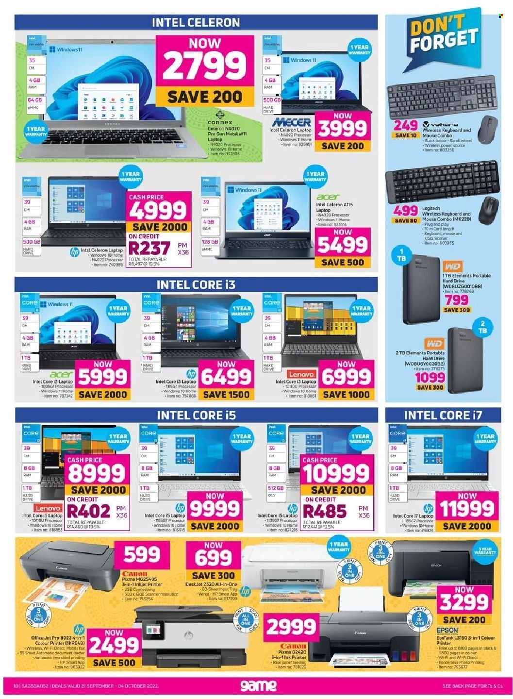 Game specials - 21/09/2022 - 04/10/2022. Page 10