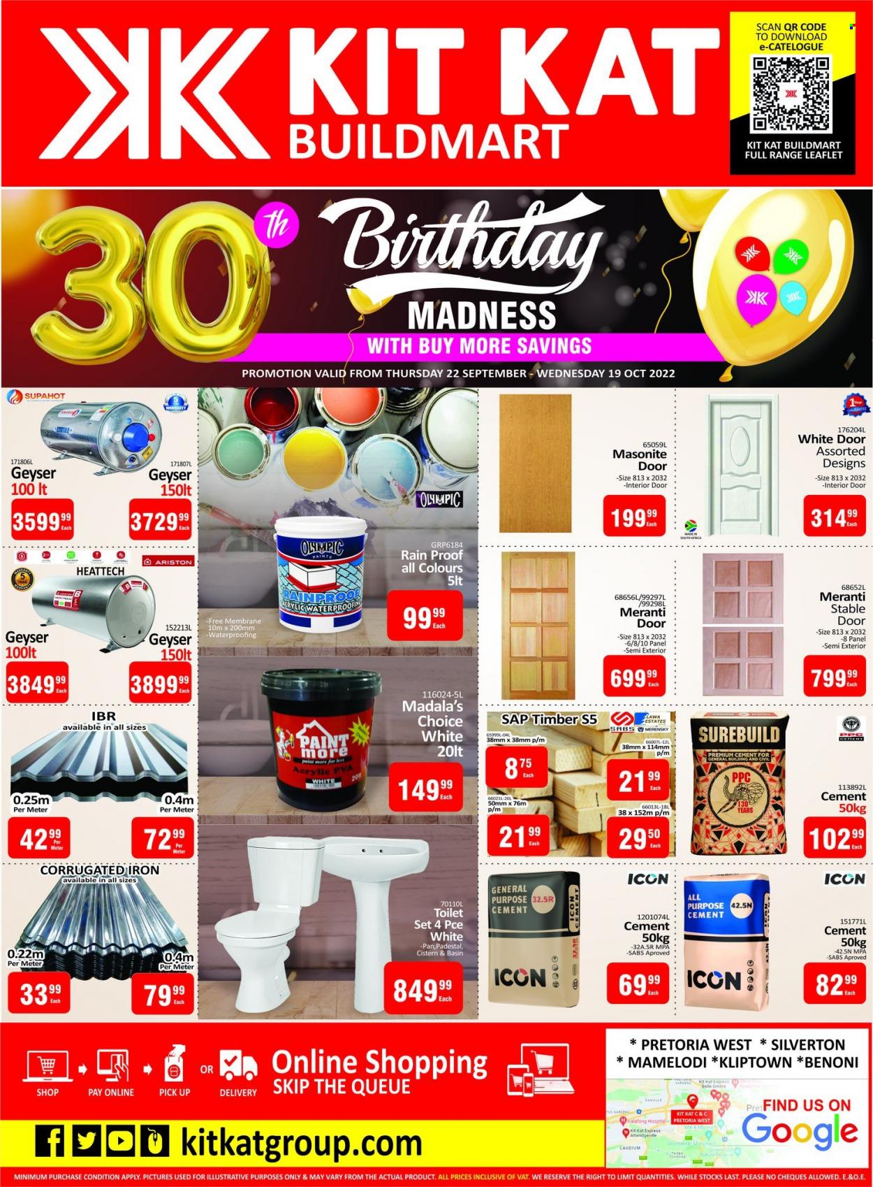 Kit Kat Cash & Carry specials - 22/09/2022 - 19/10/2022. Page 1