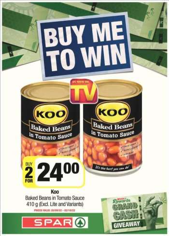 SPAR catalogue  - 20/09/2022 - 02/10/2022.
