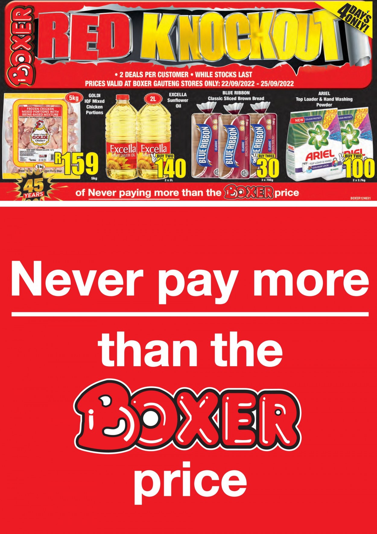 Boxer specials - 22/09/2022 - 25/09/2022. Page 1