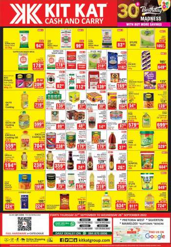 Kit Kat Cash & Carry catalogue  - 22/09/2022 - 28/09/2022.