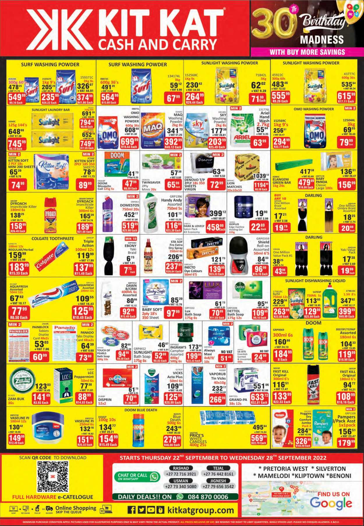 Kit Kat Cash & Carry specials - 22/09/2022 - 28/09/2022. Page 3