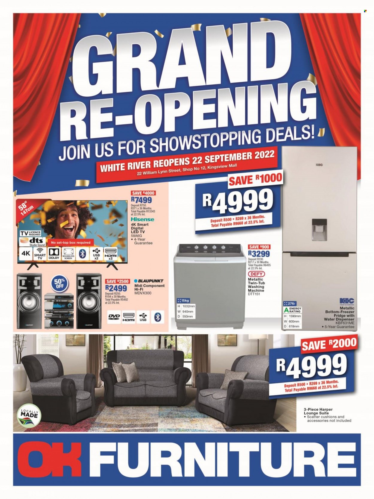 OK Furniture specials. Page 1