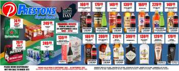 Prestons Liquor Stores catalogue  - 23/09/2022 - 29/09/2022.