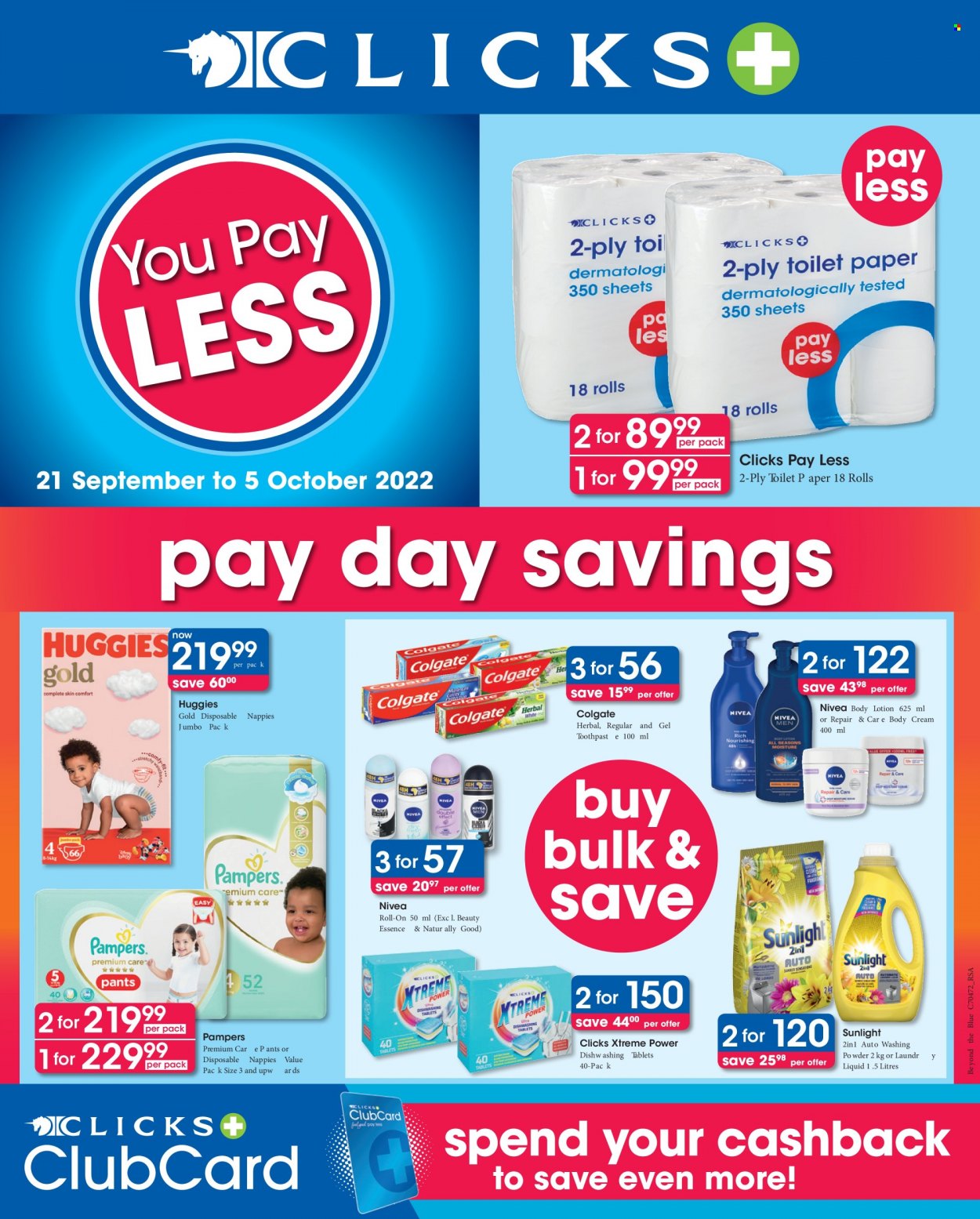 Clicks specials - 21/09/2022 - 05/10/2022. Page 1