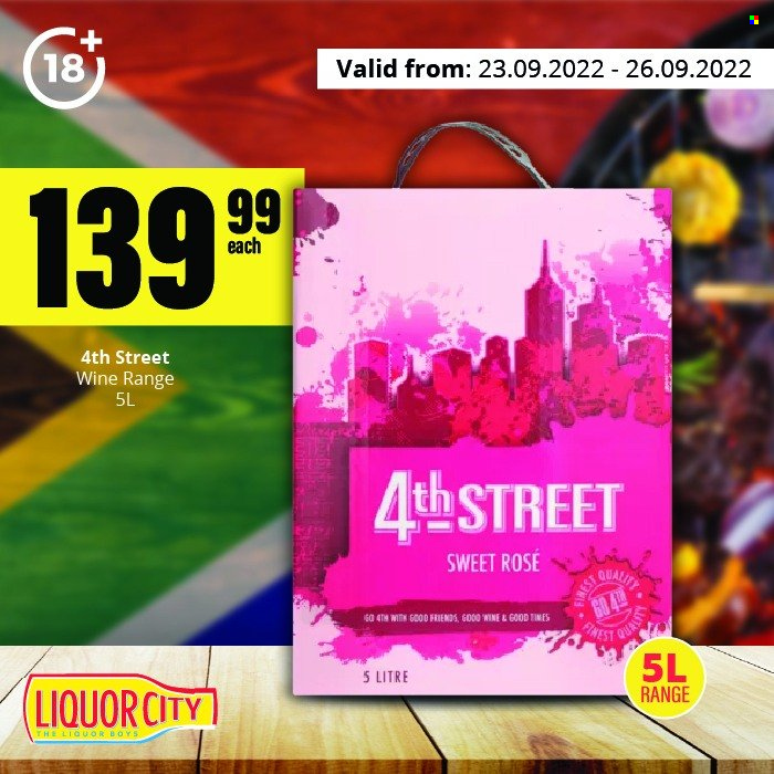 Liquor City specials - 23/09/2022 - 26/09/2022. Page 9